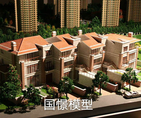 芒康县建筑模型