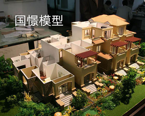 芒康县建筑模型